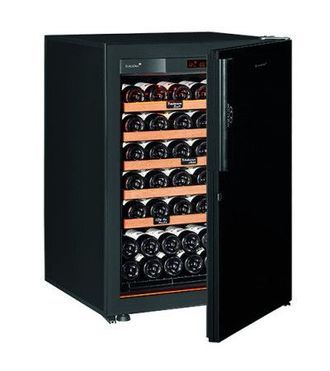 Мультитемпературный винный шкаф Eurocave S-Revel-S с глухой дверью Black Piano